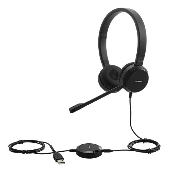 Проводная гарнитура Lenovo Pro Wired Stereo VOIP Headset