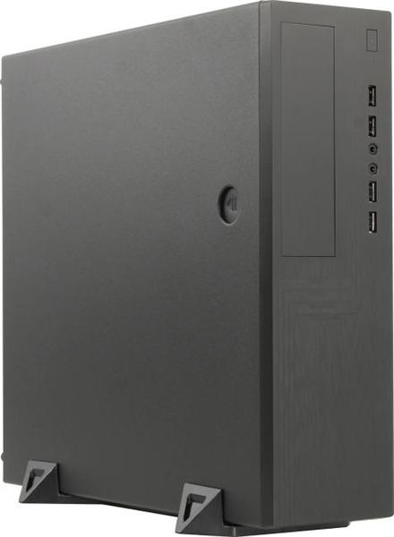 Корпус Slim Case Powerman EL555 Black PM-300ATX 2*USB 3.0+2*USB2.0,HD,Audio mATX, miniATX