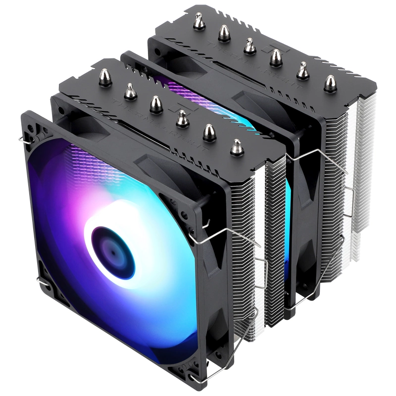 Устройство охлаждения(кулер) Thermalright Peerless Assassin 120 SE ARGB Soc-AM5/AM4/1200/1700/1851 черный 4-pin 25.6dB Al+Cu 730gr Ret (PA120-SE-ARGB) Устройство охлаждения(кулер) Thermalright Peerless Assassin 120 SE ARGB Soc-AM5/AM4/1200/1700/1851 черный 4-pin 25.6dB Al+Cu 730gr Ret (PA120-SE-ARGB)