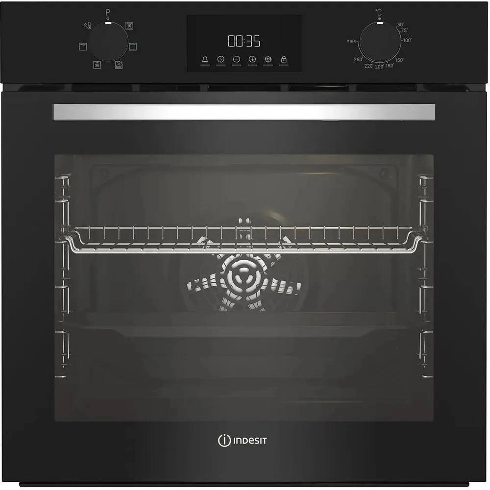 Духовой шкаф Электрический/ Духовой шкаф Электрический Indesit IFE 3644 BL черный