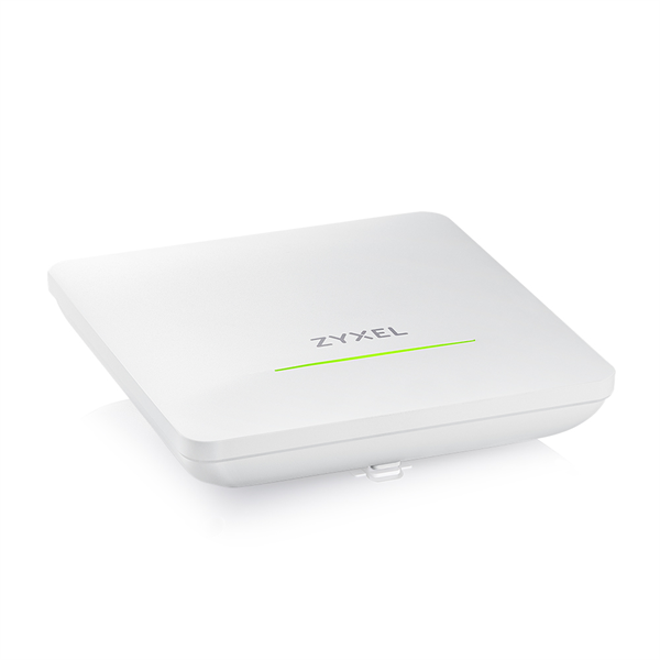 Беспроводная точка доступа Zyxel NebulaFlex NWA50BE, Wi-Fi 7 (BE5100), MU-MIMO 2x2+2x2, 1xLAN 2.5GE, без поддержки 802.1x и Captive portal, БП в комплекте