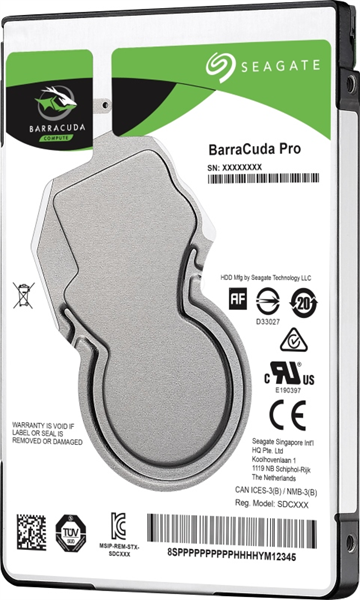 Жесткий диск Seagate Barracuda HDD SATA 2,5" 1Tb, 7200 rpm, 128Mb buffer, 512e/4Kn, ST1000LM049, 1 year