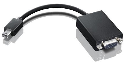 Переходник Lenovo Mini-DisplayPort to VGA Monitor Cable  ( M to F, Supports VGA resolutions up to 1920 x 1200 @60Hz)