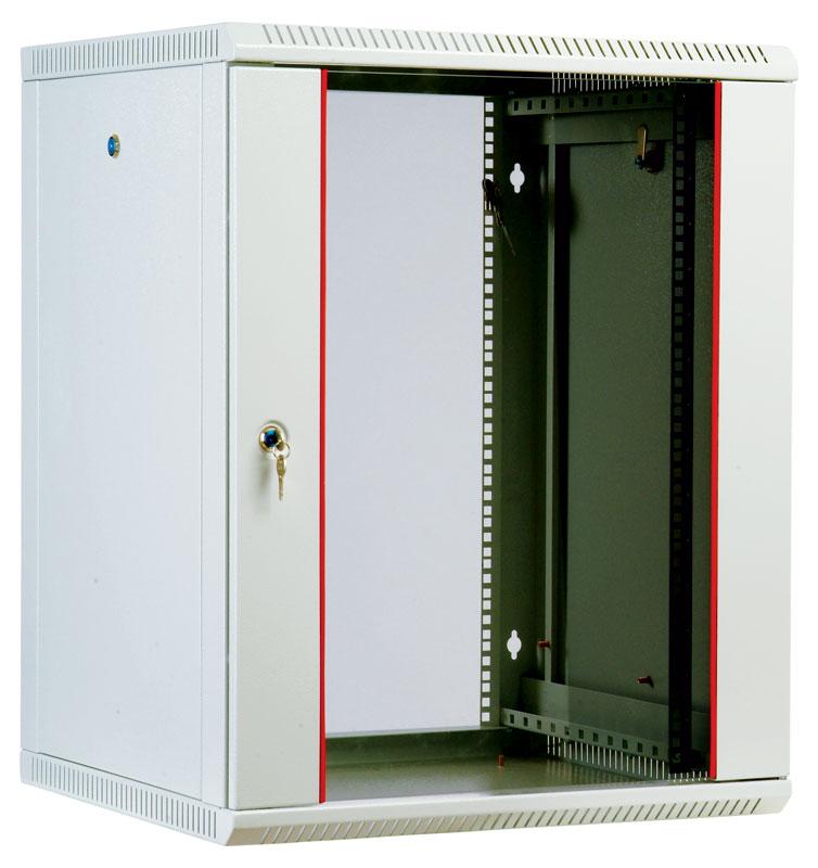  Шкаф телекоммуникационный настенный разборный 12U (600х650), съемные стенки, дверь стекло