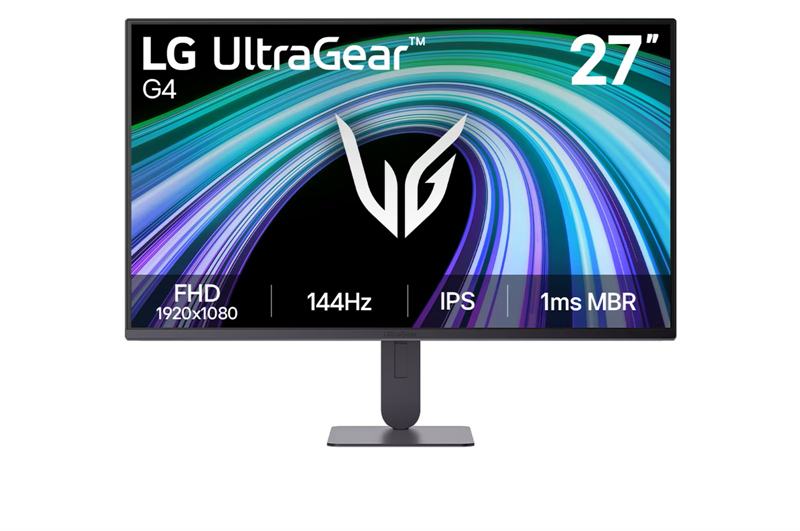 Монитор 27 " LG 27G414B-B, IPS, 1920x1080, 5ms , 250cd, 144Hz, HDMI+DP+SPK 2W, HAS, black, Ex