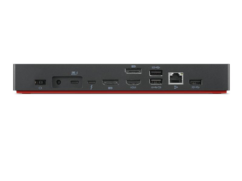 Док-станция ThinkPad Universal Thunderbolt 4 Dock (2x DP 1.4, 1x HDMI 2.1, 1x Thunderbolt 4, 4x USB 3.1 Gen 2, 1x USB-C, 1x RJ-45, 1x Combo Audio Jack 3.5mm)