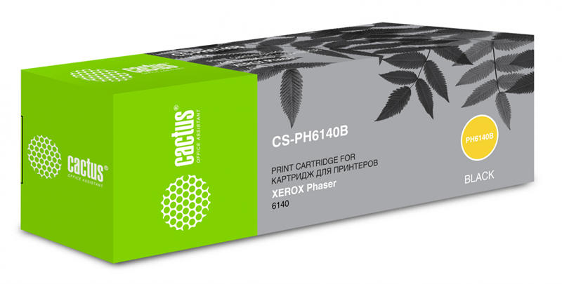 Картридж лазерный Cactus CS-PH6140B 106R01484 черный (2600стр.) для Xerox Phaser 6140 Картридж лазерный Cactus CS-PH6140B 106R01484 черный (2600стр.) для Xerox Phaser 6140