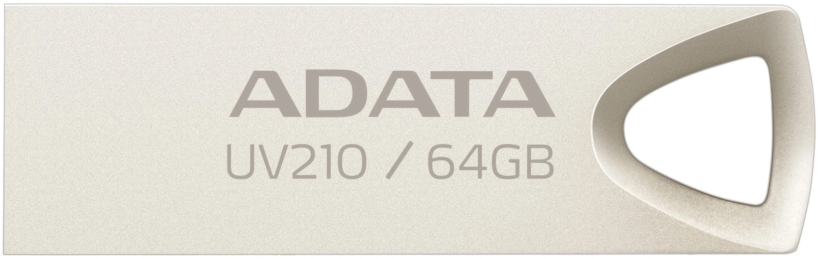 Flash USB Drive(ЮСБ брелок для переноса данных) ADATA 64GB ADATA UV210 USB Flash |AUV210-64G-RGD| USB 2.0, Golden, RTL (965850)