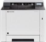 Цветной лазерный принтер Kyocera ECOSYS P5021cdw, Принтер, цв.лазерный, A4, 21 стр/мин, 1200x1200 dpi, 512 Мб, USB 2.0, Network, Wi-Fi, лоток 250 л., Duplex, старт.тонер 1200 стр.