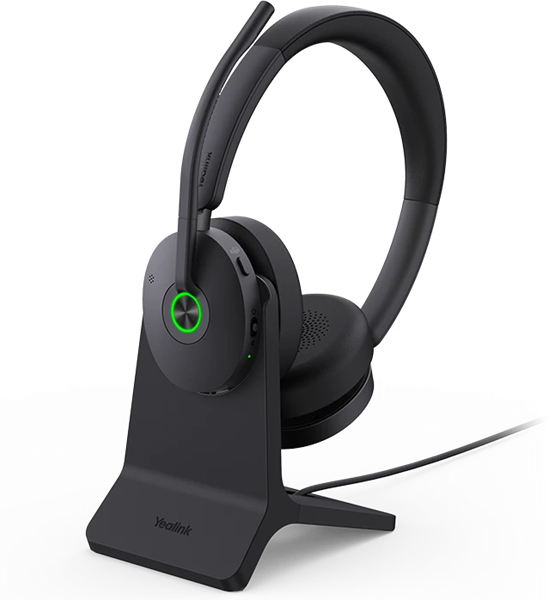 Гарнитура YEALINK BH74 with Stand UC USB-C/A, Беспроводная Bluetooth, HD звук, Шумоподавление ANC,Черная, шт