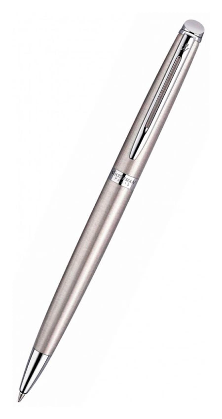 Ручка шариков. Waterman Hemisphere (S0920470) Steel CT M син. черн. подар.кор. Ручка шариков. Waterman Hemisphere (S0920470) Steel CT M син. черн. подар.кор.
