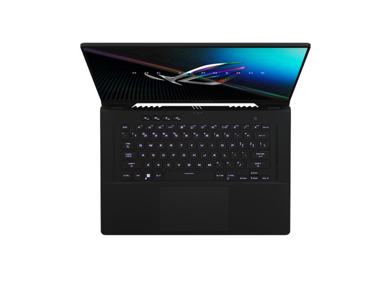 Ноутбук ASUS ROG Zephyrus M16 GU603ZW-K8036W Core i9 12900H/16Gb DDR4/512Gb SSD/16" IPS 165Hz 500nits (2560 x 1600)/RTX 3070 Ti Laptop GPU 8Gb /WiFi6/BT/Cam/No OS/RU KEYBOARD1.9Kg/Off Black