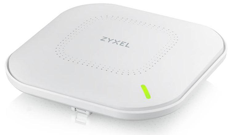  Гибридная точка доступа Zyxel NebulaFlex NWA210AX, WiFi 6, 802.11a/b/g/n/ac/ax (2,4 и 5 ГГц), MU-MIMO, антенны 4x4 , до 575+2400 Мбит/с, 1xLAN 2.5GE, 1xLAN GE, PoE, защита от 4G/5G, БП в комплекте