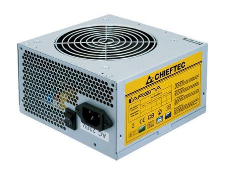 Блок питания Chieftec PSU GPA-500S8 500W ATX2.3 APFC Bulk 12cm Fan Active PFC 20+4p; 4p; 6+1p; 3xSATA; 2xMolex+FDD