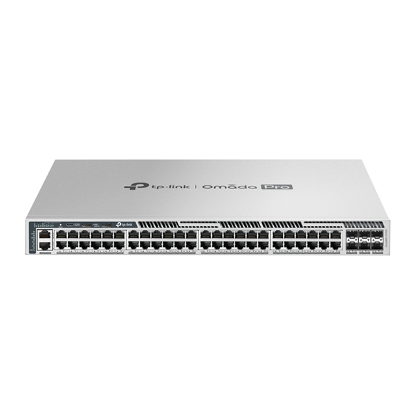 Коммутатор TP-Link S6500-48MPP6Y, Omada Pro 48-Port 2.5G Stackable L3 Managed PoE++ Switch with 6 25G Slots