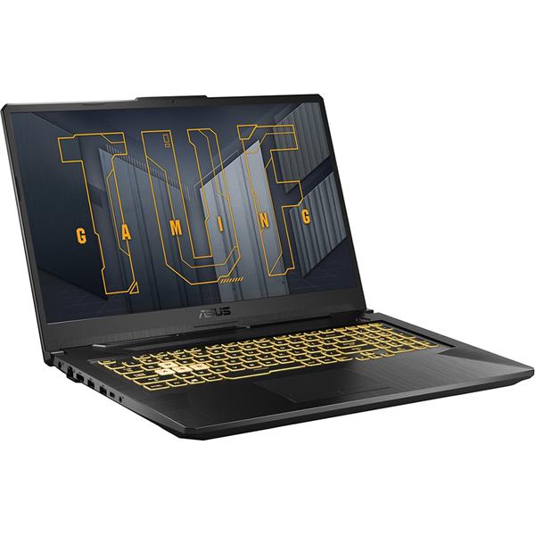 Ноутбук ASUS TUF Gaming FX706HEB-TF17 Core i5-11400H 2.4GHz 512GB SSD 8GB 17.3" (1920x1080) 144Hz IPS /NVIDIA RTX 3050TI 4096MB/ ECLIPSE GREY RGB Backlit RU Keyboard/NO OS