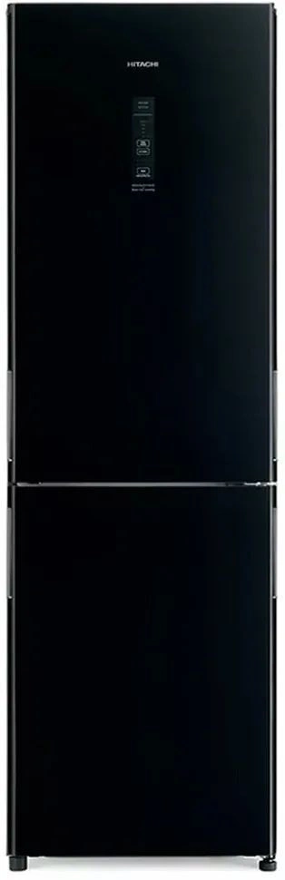 Холодильник Hitachi R-BG410PUC6X GBK 2-хкамерн. черный стекло инвертер Холодильник Hitachi R-BG410PUC6X GBK 2-хкамерн. черный стекло инвертер