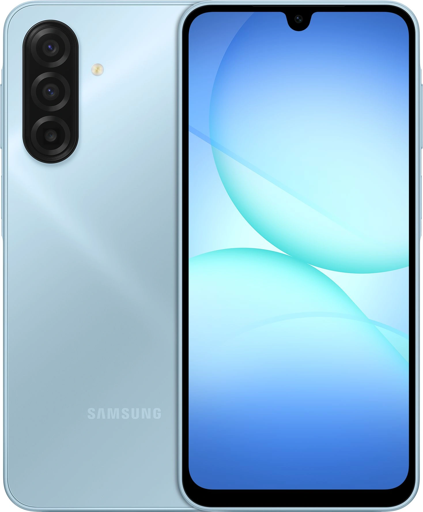 Смартфон Samsung Galaxy A17 8+256Gb Голубой (SM-A175FLBOCAU)