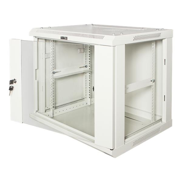  Шкаф настенный серии Pro, 27U 600x800, стеклянная дверь