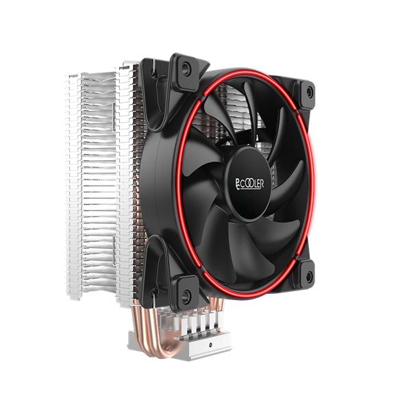 Кулер для процессора PCCooler GI-X3B V2 S775/115X/20XX/AM2/AM3/AM4 (24 шт/кор, TDP 125W, вентилятор 120мм с PWM, 3 тепловые трубки 6мм, синяя LED подсветка, 1000-1800RPM, 26.5dBa)