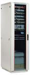  Шкаф телекоммуникационный напольный 42U (600x800) дверь стекло (3 места)