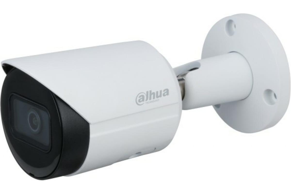 Видеонаблюдение DAHUA Уличная цилиндрическая IP-видеокамера2Мп; 1/2.8” CMOS; объектив 3.6мм; механический ИК-фильтр; чувствительность 0.005лк@F1.6; сжатие: H.265+, H.265, H.264+, H.264, MJPEG; 2 потока до 2Мп@25к/с;