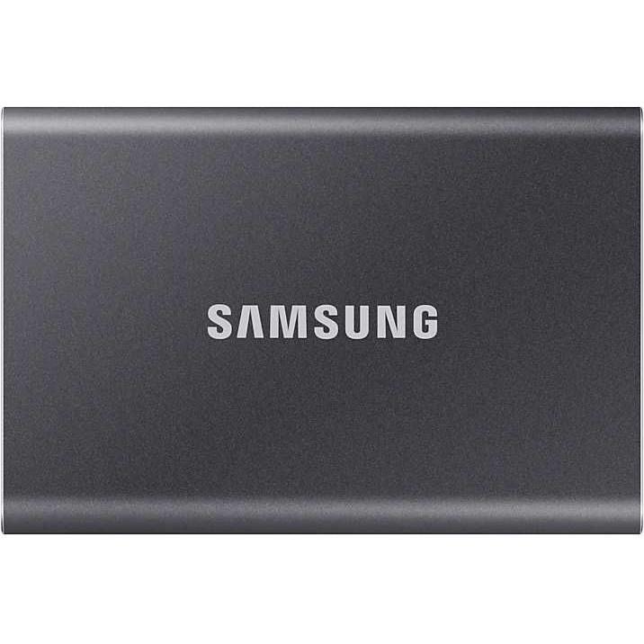 Тведотельный накопитель SSD Samsung T7 External 1Tb (1024GB) GREY USB 3.2 (MU-PC1T0T/WW) 1year