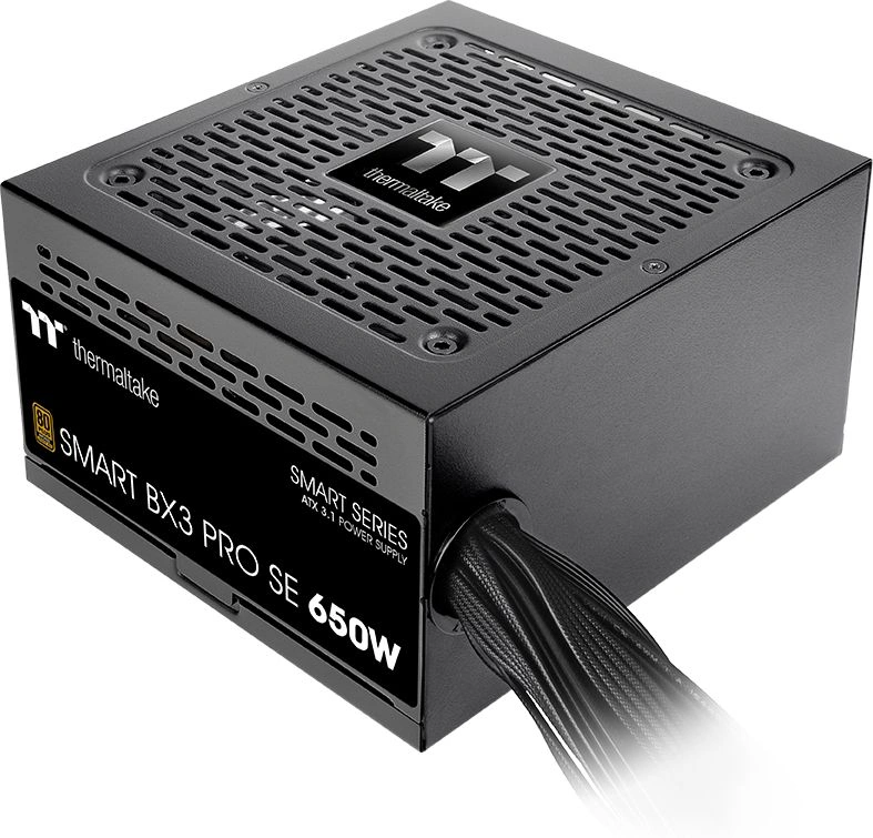 Блок питания Thermaltake Smart BX3 Pro SE/0650W/Non Modular/Non Light/Single Voltage/Analog/80 PlusBronze/EU/Non JP CAP/Etched Flat Cables/Gen 5 Блок питания Thermaltake Smart BX3 Pro SE/0650W/Non Modular/Non Light/Single Voltage/Analog/80 PlusBronze/EU/Non JP CAP/Etched Flat Cables/Gen 5