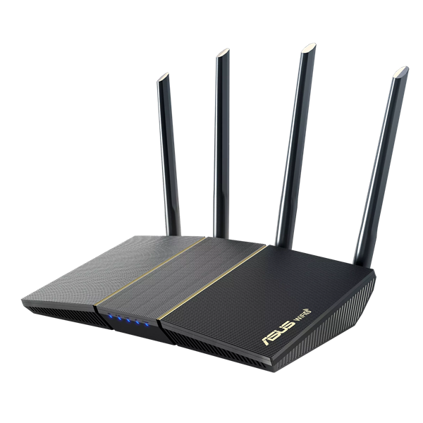 Роутер ASUS RT-AX57 // AX3000 // 2402+574 Mbps, 2,4 + 5 gGz, 4 antennas