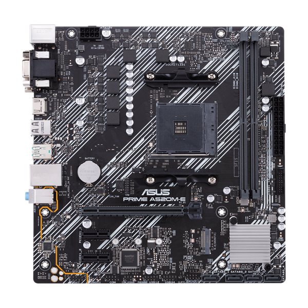 Материнская плата ASUS PRIME A520M-E/CSM, AM4, A520, 2*DDR4, 4*SATA, 1*M.2, 5*USB 3.2, 2*USB 2.0, 1*PCIx16, 2*PCIx1, DVI-D+D-Sub+HDMI, mATX; 90MB1510-M0EAYC Материнская плата ASUS PRIME A520M-E/CSM, AM4, A520, 2*DDR4, 4*SATA, 1*M.2, 5*USB 3.2, 2*USB 2.0, 1*PCIx16, 2*PCIx1, DVI-D+D-Sub+HDMI, mATX; 90MB1510-M0EAYC
