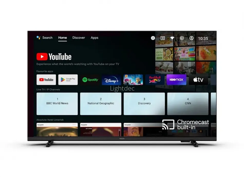 Коммерческий телевизор Коммерческий телевизор Philips 43HFL4518U/12 43", 4K Ultra HD LED, 350 кд/м2, Android, CMND