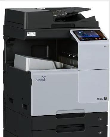 Мфу МФУ Sindoh D332 ЦВЕТ, принтер/копир/сканер/факс (опция), А3, 28 стр/мин, 1800х600 dpi. Сканер до 55 стр/мин. обязателен выбор опции OT111/D320PB2. Без старт. тонеров, запуск инженером АСЦ