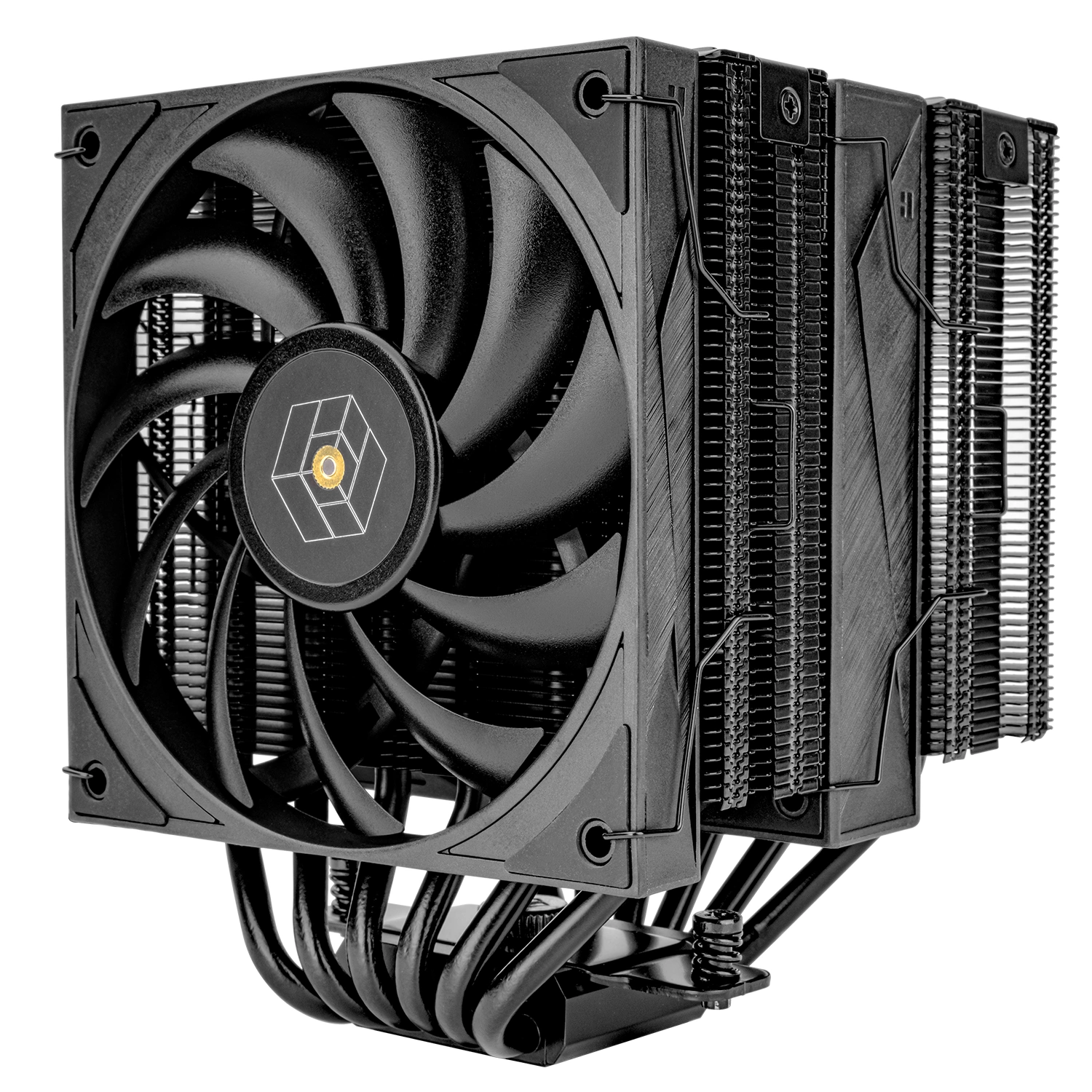 Устройство охлаждения(кулер) Thermalright Royal Knight 120 нет подсветки Soc-AM5/AM4/1200/1700/1851 черный 4-pin 29.4dB Al+Cu Ret (RK120-BL) Устройство охлаждения(кулер) Thermalright Royal Knight 120 нет подсветки Soc-AM5/AM4/1200/1700/1851 черный 4-pin 29.4dB Al+Cu Ret (RK120-BL)