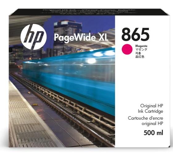 Картридж Cartridge HP 865 для PageWide XL 4200/5200, пурпурный, 500 мл