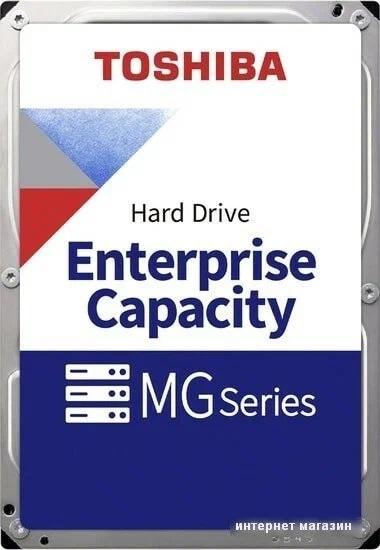 Жесткий диск Toshiba Enterprise HDD 3.5" SAS 4ТB, 7200rpm, 256MB buffer, 512e (MG08SDA400E), 1 year
