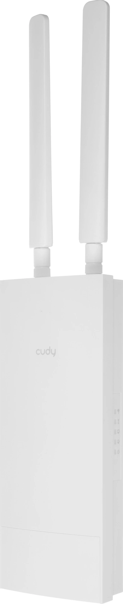 Маршрутизатор CUDY AC1200 Outdoor Wi-Fi Repeater, Access Point, 867Mbps at 5GHz + 300Mbps at 2.4GHz, 1 x 100Mbps RJ45, 2 Detachable Antennas, 24V passive PoE, IP65 Waterproof, lightning protection, 24V passive PoE adapter included