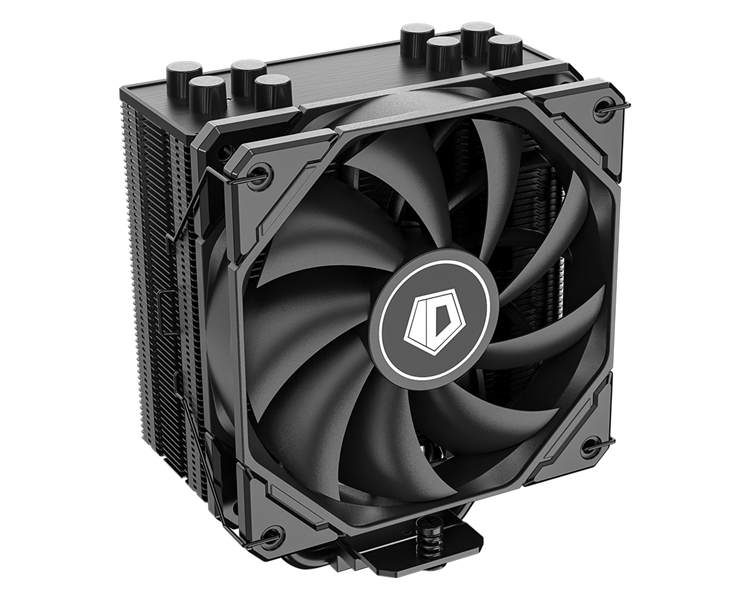 Кулер для процессора ID-COOLING SE-224-XTS BLACK LGA1700/1200/115X/AM5/AM4 (10шт/кор, TDP 220W, PWM, 4 тепл.трубки прямого контакта, FAN 120mm) RET Кулер для процессора ID-COOLING SE-224-XTS BLACK LGA1700/1200/115X/AM5/AM4 (10шт/кор, TDP 220W, PWM, 4 тепл.трубки прямого контакта, FAN 120mm) RET