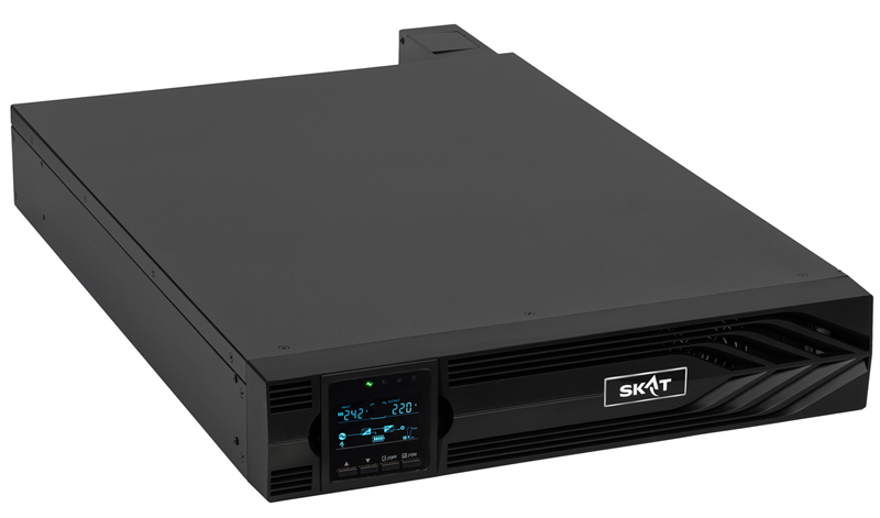 Источник бесперебойного питания (8776) SKAT-UPS 6000-RACK-ON P3 - ИБП 6 кВт, On-Line, синус, внешн. АКБ 192В, ток заряда 15А Источник бесперебойного питания (8776) SKAT-UPS 6000-RACK-ON P3 - ИБП 6 кВт, On-Line, синус, внешн. АКБ 192В, ток заряда 15А