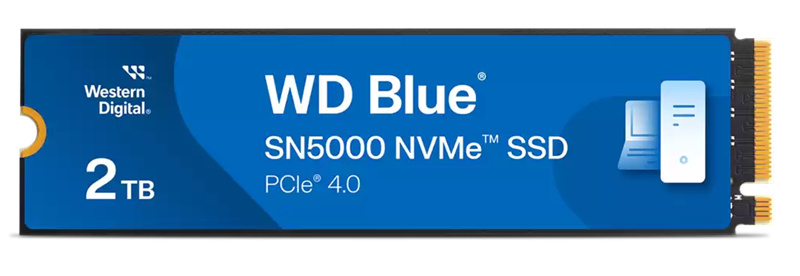 Твердотельный накопитель Western Digital Black SSD SN5000 M2.2280 PCIe 4.0 2Tb, 5150MBs/4850MBs, TBW 900, WDS200T4B0E, 1 year Твердотельный накопитель Western Digital Black SSD SN5000 M2.2280 PCIe 4.0 2Tb, 5150MBs/4850MBs, TBW 900, WDS200T4B0E, 1 year