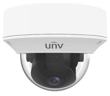 Камера Uniview Видеокамера IP купольная антивандальная, 1/2.7" 4 Мп КМОП @ 30 к/с, ИК-подсветка до 50м., LightHunter 0.002 Лк @F1.2, объектив 2.7-13.5 мм моторизованный с автофокусировкой, WDR, 2D/3D DNR, Ul
