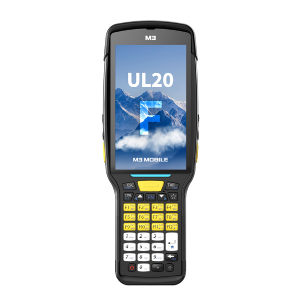 Терминал сбора данных M3 Mobile UL20F (Frozen) Android 10.0 GMS, FHD, 802.11 a/b/g/n/ac, SE4750, Rear Camera, BT, NFC(HF), 4G/64G, 35K, incl St Bat 6700mAh for low temperature, Hand Strap, Bullet Proof. Req CRDPWSP