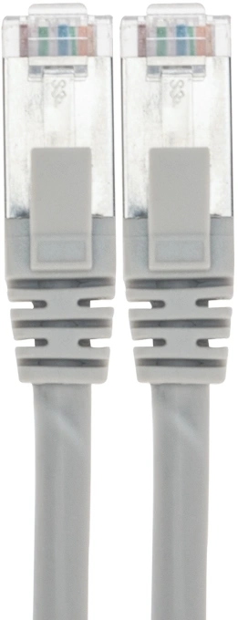 Патч-корд Rexant 02-0390-05 S/FTP RJ-45 вил.-вилка RJ-45 кат.6A 0.5м серый LSZH