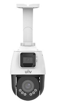  Uniview Сдвоенная видеокамера IP Мини-PTZ, 2 x 1/2.8", 2 x 2 Мп КМОП @ 25 к/с, ИК-подсветка до 10м (обзорная камера), ИК-подсветка до 50м (поворотная камера), подсветка видимого спектра до 10м.(поворо