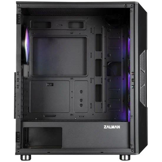 Корпус ZALMAN I3 NEO BLACK, ATX, BLACK, FRONT MESH, WINDOW, 2x3.5", 3x2.5", 1xUSB2.0, 2xUSB3.0, FRONT 3x120mm RGB, REAR 1x120mm RGB (существенное повреждение коробки)