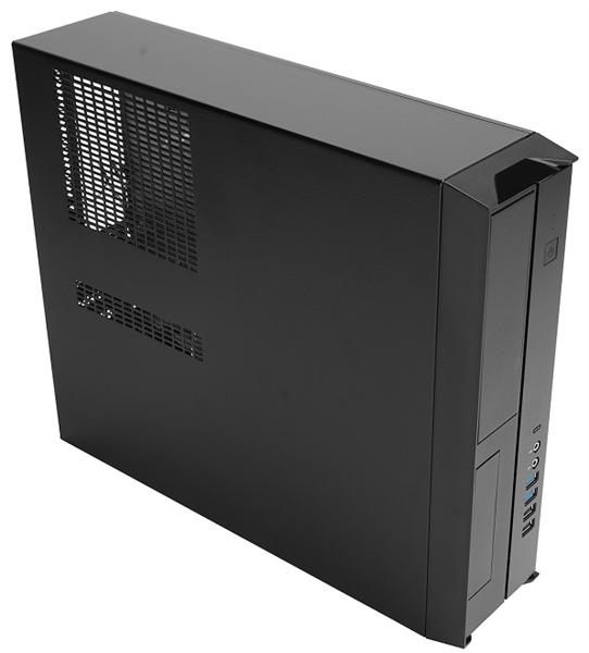Корпус Slim Case InWin BL067 Black IP-S300FF7-0 U2*2+U3*2+Combo audio+FAN+ intrusion switch mATX (существенное повреждение коробки)