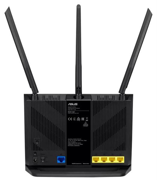  ASUS 4G-AX56// роутер 802.11ax со встроенным LTE модемом, до 6574+ 1201 Мб/c 2,4 + 5 гГц, 2 антенны LTE, 2 антенны Wi-FI, USB, GBT LAN ; 90IG06G0-MO3110