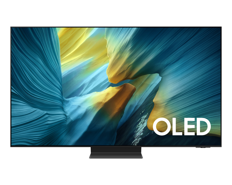 Телевизор Samsung OLED TV QE55S95FAUXRU, 55', OLED, 4K 3840x2160, 120Hz, Tizen Smart TV, 70W, Tuner (DVB-T2/C/S2, PAL,SECAM), HDMI, USB, USB-C, CI+, Wi-Fi, BT, LAN, VESA 400x300, class A, Graphite Black Телевизор Samsung OLED TV QE55S95FAUXRU, 55', OLED, 4K 3840x2160, 120Hz, Tizen Smart TV, 70W, Tuner (DVB-T2/C/S2, PAL,SECAM), HDMI, USB, USB-C, CI+, Wi-Fi, BT, LAN, VESA 400x300, class A, Graphite Black