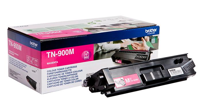  Brother TN-900M Тонер-картридж для HL-L9200CDWT/MFC-L9550CDW пурпурный (6000 стр.)