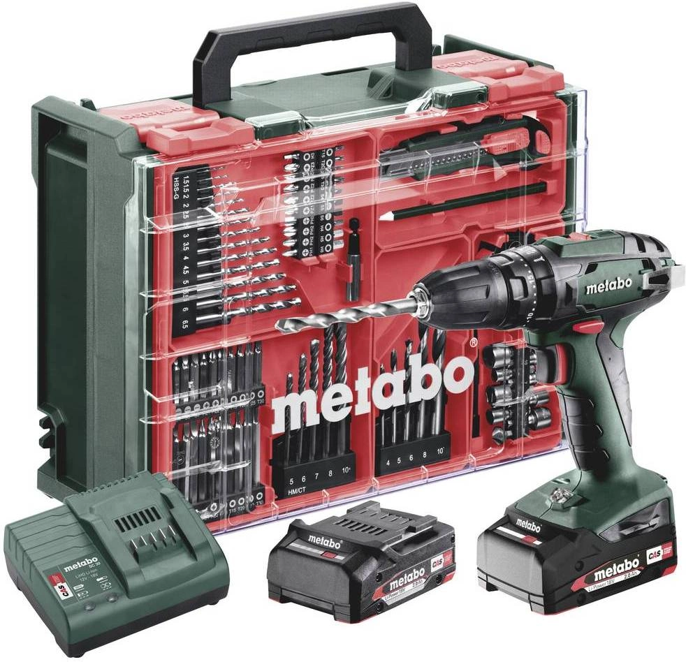 Дрель ударная Metabo SB 18 Set патрон:быстрозажимной реверс (кейс в комплекте) (602245710) Дрель ударная Metabo SB 18 Set патрон:быстрозажимной реверс (кейс в комплекте) (602245710)