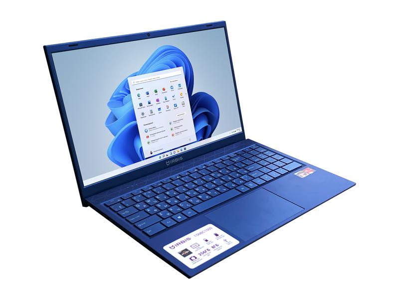 Ноутбук IRBIS 14NBC0002 14" AMD Ryzen R5 3500U, 14"LCD 1920*1080 IPS , 16+256GB SSD, AC wifi, camera: 2MP, 5000mha battery, blue metal case, backlight keyboard, TYPEC, Win11 Pro